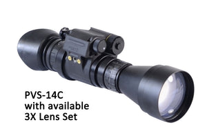 GSCI PVS-14C Multi-Function Gen3 Night Vision Scope, with available 3X Lens Set