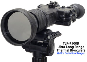 GSCI TLR-7100B Ultra Long-Range Thermal Binocular, 6-Km Detection Range
