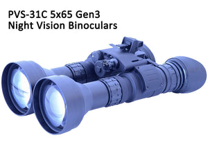 GSCI PVS-31C 5x65 Dual-Tube Gen3 Night Vision Binoculars